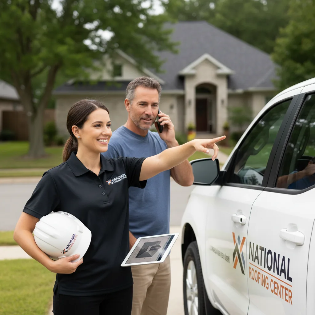 National Roofing Center customer support in Caddo Mills
